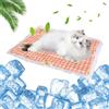 Jodsen Tappetino di Raffreddamento per Animali Domestici,Tappetino Rinfrescante per Cani,Tappetino Refrigerante per Cani Gatti,Auto-Raffreddamento Pad per Cani e Gatti (Giallo-M)