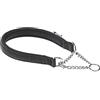 Ferplast Collare Cane Daytona, Collare per Cani Taglia Grande, Collare in Nylon 60 cm, Imbottito, Semistrozzo. Collare Addestramento. Nero