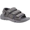 Hush Puppies Raul, Sandalo Sportivo Uomo, Grigio, 43 EU