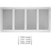 H&C VENT Ventilation Grille (White, 400 x 200 mm)