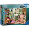 Ravensburger My Haven No. 8 The Garden Shed 1000 Piece Jigsaw Puzzle for Adults & for Kids Age 12 & Up