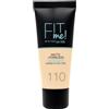 Maybelline Fit Me Matte & Poreless 110 Porcelain 30ml