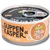 GranataPet Zuppa casper manzo e tacchino, snack per gatti, zuppa contro la piccola fame, dolcetti per idratazione extra, cibo per gatti senza cereali e senza zuccheri aggiunti, 12 x 70 g