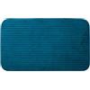 Gözze - Morbido Tappetino da Bagno Antiscivolo, 100% Poliestere, 60 x 100 cm - Blu petrolio