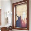 frottana Smooth Waves - Asciugamano per ospiti, 30 x 50 cm, in 100% cotone, motivo: neve