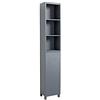 House & Homestyle House and Homestyle Jessie Ripple Tallboy, Truciolare, 3 mm Truciolare, 15 mm con finitura in lamina strutturata MDF/Truciolare, 30 mm Nominal Assembly Kit-Boxed, taglia unica