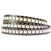 BTF-LIGHTING WS2815 (WS2812B aggiornato) 1m 144 pixel RGB indirizzabili individualmente luce pixel a doppio segnale a LED 5050 SMD colore dei sogni magici IP30 Non impermeabile nero PCB DC12V