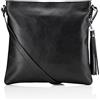 Hill & How Rosa, Borsa a Tracolla Donna, Nero, One Size