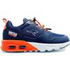 KangaROOS KX-Raptor Low, Scarpe da Ginnastica Uomo, Dk Navy/Neon Orange, 38 EU