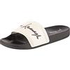 Gianni Kavanagh White Signature Sliders, Sandalo Scorrevole Uomo, Bianco, 40 EU