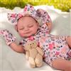 BABESIDE Reborn Femmina - 17 pollici vero bambino che si sente realistico - Bambole neonate, sorriso, bambole addormentate, ragazze, fatte a mano, bambole realistiche