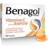 RB Reckitt Benckiser Benagol Vit C con Vitamina C Gusto Arancia Antisettico del Cavo Orale, 36 Pastiglie