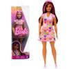 Mattel - Barbie Fashionistas FBR37 Abito Di Maglia Con Stampa A Cuore HJT04