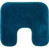 Gözze - Tappetino da Bagno Antiscivolo Premium, Con Incavo per WC, RIO, 100% Microfibra, Ideale per il WC grazie all'Incavo, 100% Microfibra, 50 x 45 cm - Blu petrolio