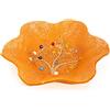 Sospiri Venezia Svuotatasca Piatto Soprammobile Ciotola Albero della Vita Vetro Murano Decorato Murrine e Foglia Oro Idea Regalo Realizzato a Mano Made Italy (13x13 cm)