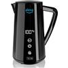 Swan Alexa Bollitore Elettrico Intelligente WIFI Smart Kettle 1,5L, Temperatura Regolabile, Nero, Senza Fili, Parete Isolata in Acciaio Inossidabile, 1800W, SK14650BLKNEU