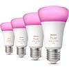 PHILIPS - SIGNIFY Philips Hue - Kit 4x White and Color ambiance 4 Lampadine Smart E27 60 W 32840200