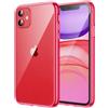 JETech Cover per iPhone 11 6,1 Pollici, Anti Ingiallimento Custodia Case con Assorbimento degli Urti e Anti-Graffio (Rosso)