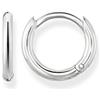 Thomas Sabo Orecchini a cerchio da donna classici in argento sterling 925 CR607-413-12
