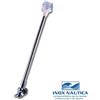 Trem FANALE DI FONDA A LED CON ASTA ABBATTIBILE mm 230 INOX 360° LUCE DI VIA BARCA
