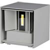 V-TAC LAMPADA LED 5W PARETE B.NATURALE UP&DOWN GRIGIA IP65 VT-759-LED217089