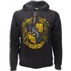 AnticaPorta Felpa Harry Potter stemma della casa del Tasso Rosso Hufflepuff