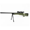 WELL Fucile Carabina SNIPER 1000 L96N Originale Well Verde + bipiede + Ottica 3-9x40