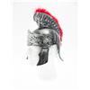 AnticaPorta Elmo centurione romano Argento in plastica con piume da bambino indossabile