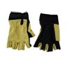 ROYAL Guanti Softair Outdoor TAN neri mezze dita tessuto tecnico regolabili XL