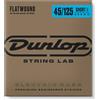 Jim Dunlop DBFS45125S - Set di 5 corde per chitarra bassa, misura media, 45/125