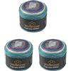 Wollbiene Cupcake Glitter Simli, 3 gomitoli di lana da 150 g, 450 g, per lavorare a maglia e all'uncinetto, lana turca, colori sfumati (petrolio turchese, grigio 2140)