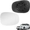 RASHION Vetro Specchietto Retrovisore Riscaldabile Destra Compatibile con BMW 1 3 Series E81 E88 E90 E91 E92 E93 LCI 2009-2012