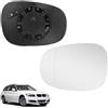 RASHION Vetro Specchietto Retrovisore Riscaldabile Sinistra Compatibile con BMW 1 3 Series E81 E88 E90 E91 E92 E93 LCI 2009-2012