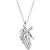 Engelsrufer Collana da donna in argento 925 con zirconi 32015505, 50 cm, Argento sterling, Zirconia cubica