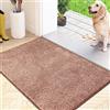 FCSDETAIL Zerbino Trappola Sporco, Tappetino Antiscivolo Lavabile in Lavatrice, Zerbino d'Ingresso con Microfibre Morbide Assorbenti per Cane, Ingresso, Porta e Corridoio