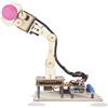 Adeept 5-DOF Robot Arm Kit Programmabile STEM 5 Assi Robotic Braccio con Display OLED Robot Fai Da Te Modello Buliding Kit Compatibile con Arduino IDE (PDF Tutorial tramite Download Link) (Legno)