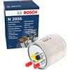 Bosch Filtro Diesel per Auto Bosch N2856 - Separa le particelle e l'acqua dal carburante, protegge il sistema di iniezione