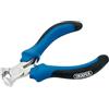 Draper 12535 Mini Pinza da taglio con impugnatura morbida, blu, 100 mm