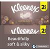Kleenex Confezione da 12 scatole per fazzoletti per il viso ultra morbidi