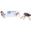 TESA ASSA ABLOY MX803010N Cilindro europeo TX80, 30 x 10 mm, nichelato, per serrature a profilo europeo per porte residenziali e commerciali, installazione semplice dall'esterno con una sola vite
