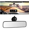 CGEAMDY Specchietto Retrovisore Interno Auto Universale con Ventosa - 360° Senza Spazi Morti per Auto Camion Suv