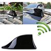 Heart Horse Antenna per auto a forma di pinna di squalo AM/FM Segnale di design Antenna da tetto con base adesiva per auto SUV Camion Van (nero)