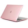 TECOOL Cover compatibile con MacBook Pro 16 Pollici 2020 2019 (A2141) con Touch Bar, Custodia Rigida Protettiva Sottile in Plastica Superficie Liscia, Cristallo Fucsia