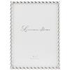 Lawrence Frames Design a Corda Struttura in Metallo, Argento, 5x7