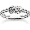 Thomas Sabo anello da donna corda con nodo argento sterling 925 TR2399-001-21