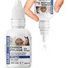 BMUT 1 goccia per orecchie da 50 ml per cani e gatti con argento colloidale - 25 ppm - cura delle orecchie, prurito, arrossamento