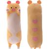 Yeqivo Peluche lungo Maiale cuscino carino animale cuscino bambino peluche giocattolo (Maiale, 50cm)