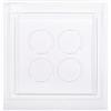 Rayher Stampo: Tavola Decorativa, 25X25X2Cm, 4 Spazi Oggetti Deco, 36108000