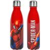 H&H Spiderman Bottiglia Termica Bimbo, Borraccia in Acciaio Inox, Decorata, Lt 0,5, Ermetica, BPA Free
