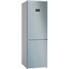 Bosch Serie 4 KGN367LDF frigorifero con congelatore Libera installazione 321 L D Acciaio inossidabile GARANZIA ITALIA